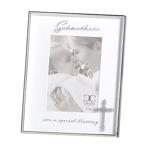 8.75"H Godmother Frame, 4x6 Floating Caroline Collection