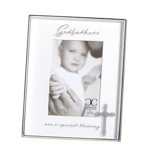 8.75"H Godfather Frame, 4x6 Floating Caroline Collection