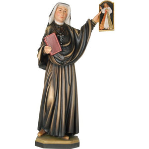 St. Mary Faustina Kowalska 8", Fully Colored
