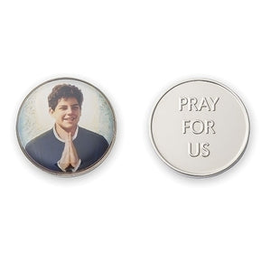 1.25" Diameter Carlo Acutis Pocket Token