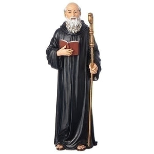 6.25"H St Benedict Figure Renaissance Collection