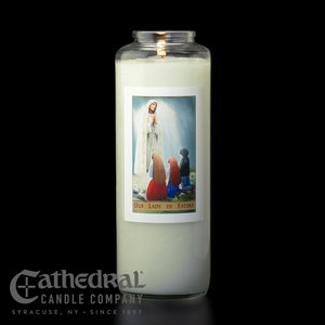 Our Lady of Fatima Candle