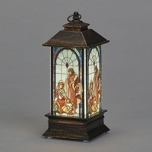 5" LED Holy Family Ornament Lantern; Battery Operated, Included