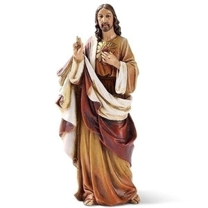 Sacred Heart of Jesus Statue, 6.25", Renaissance Collection