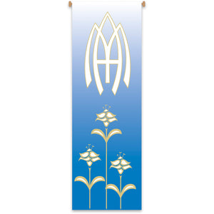 Marian symbol Banner