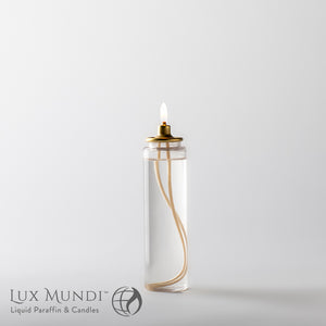 CLEAR DISPOSABLE OIL CONTAINERS, 25 HOUR