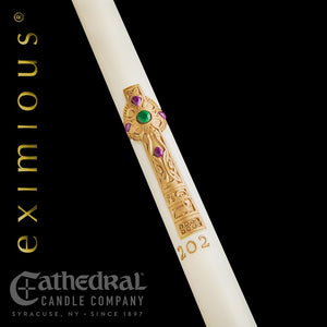 Cross of Erin Paschal Candle