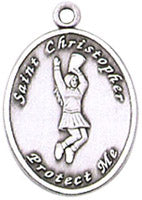 St Christopher Sports Medal-Girls Cheerleading