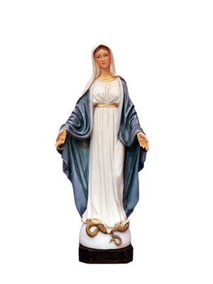 Our Lady of Grace Statue, 12", Hand-Painted