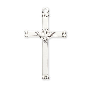 Sterling Silver Holy Spirit Crucifix
