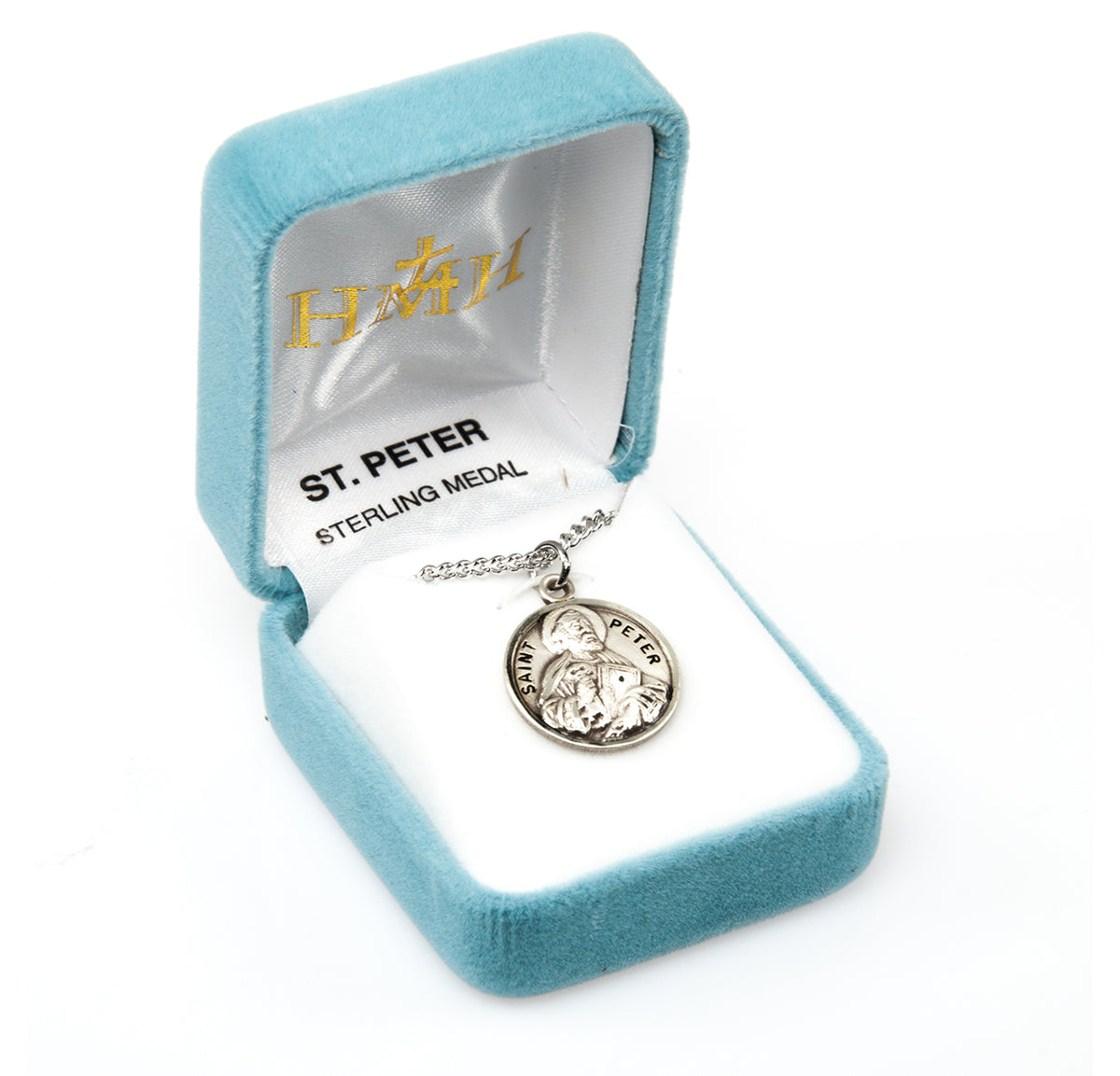 St. Peter Round Medal Pendant – Tally's