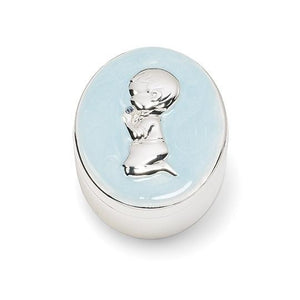 2.25"H Blue Boy Keepsake Box