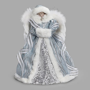 14"H Arctic Blue Angel Treetopper