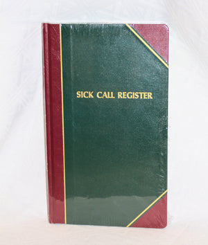 Sick Call Register, 2500 entries