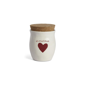 Christmas Heart Small Candle - 5.25oz