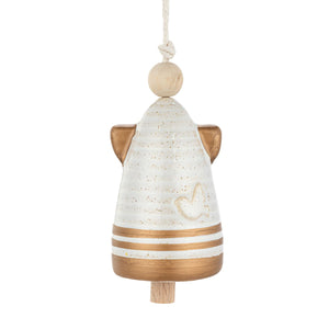 Spirit of Christmas Mini Inspired Holiday Angel Bell - 2x3in