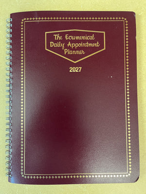 Ecumenical Daily Appointment Planner 2027