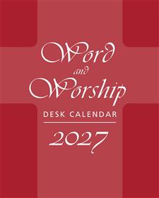 Word & Worship Desk Calendar 2027