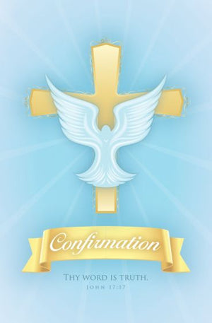 Confirmation Bulletin Covers, Thy Word is Truth