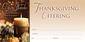 Thanksgiving Offering Envelope