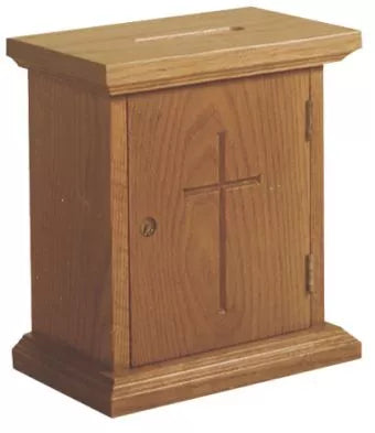Wall Offering Box w/lock and bag