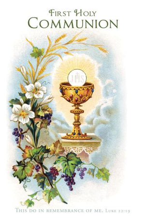 First Holy Communion - This do in remembrance of me - Luke 22:19