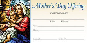 Mother's Day Offering Envelopes