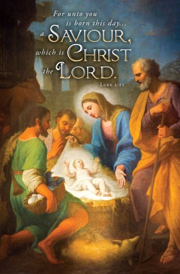 Christmas Bulletin Covers, Luke 2:11