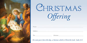 Christmas Offering Envelopes, Christ the Lord