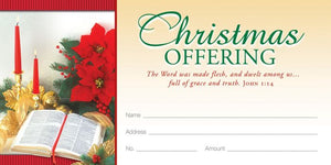 Christmas Offering Envelopes, The Word