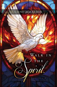 Confirmation Bulletin Cover - Walk in the Spirit
