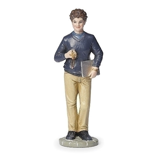 4"H Carlo Acutis Figure, Patrons & Protectors