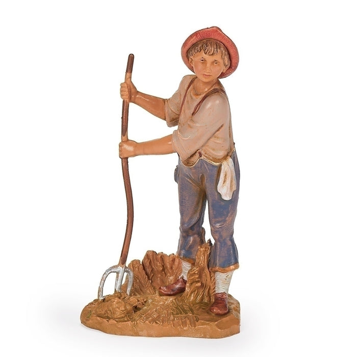 5" Scale Jamie, Boy Farmer Nativity Figure