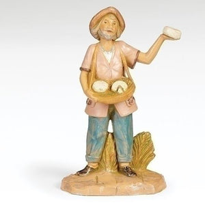 5" Scale Lorenzo, Cheese Peddler Nativity Figure