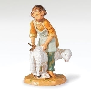 5" Scale Eder, Sheep Shearer Nativity Figure