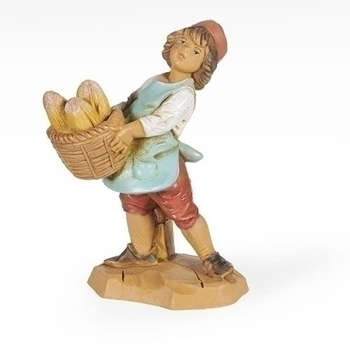 5" Scale Isaak, Baker Child Nativity Figure