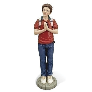 6.25"H Carlo Acutis Figure, Renaissance Collection