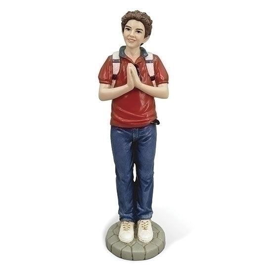 6.25"H Carlo Acutis Figure, Renaissance Collection