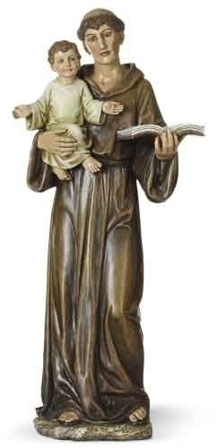 St. Anthony Statue, 14.5", Renaissance Collection