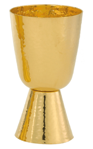 Communion Cup, hammered texture