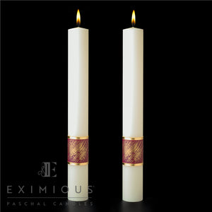 Christ Our Light Complementing Altar Candles