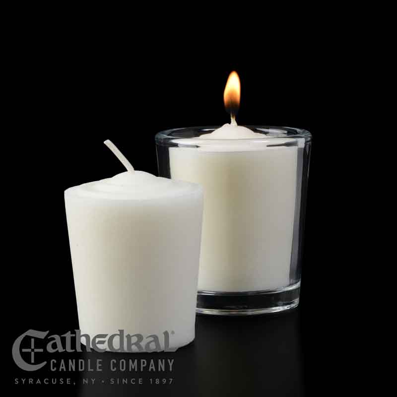 4-Pack Scented Votive Candles - 15 Hour Burn Time - Choose From 19 Beautiful Scents - Paraffin Wax