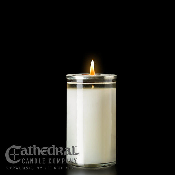 Three day 51% beeswax candle in glass