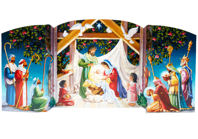 Visiting the Manger Advent Calendar