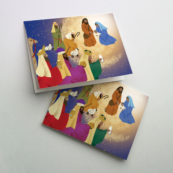 Contemporary Nativity - Spirit of Christmas Card Pack