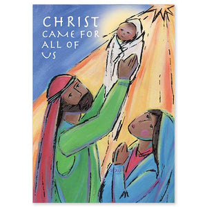 Christ Came for All of Us, Christmas Card