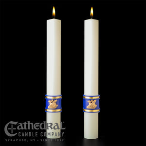 The Holy Eucharist Complimenting Altar Candles