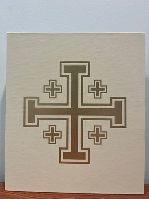 Jerusalem Cross Ceremonial Binder