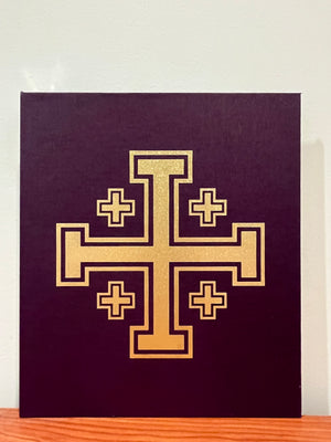 Jerusalem Cross Ceremonial Binder