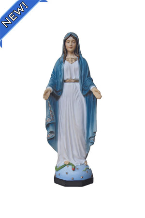 Lady of Grace in fully hand-painted color